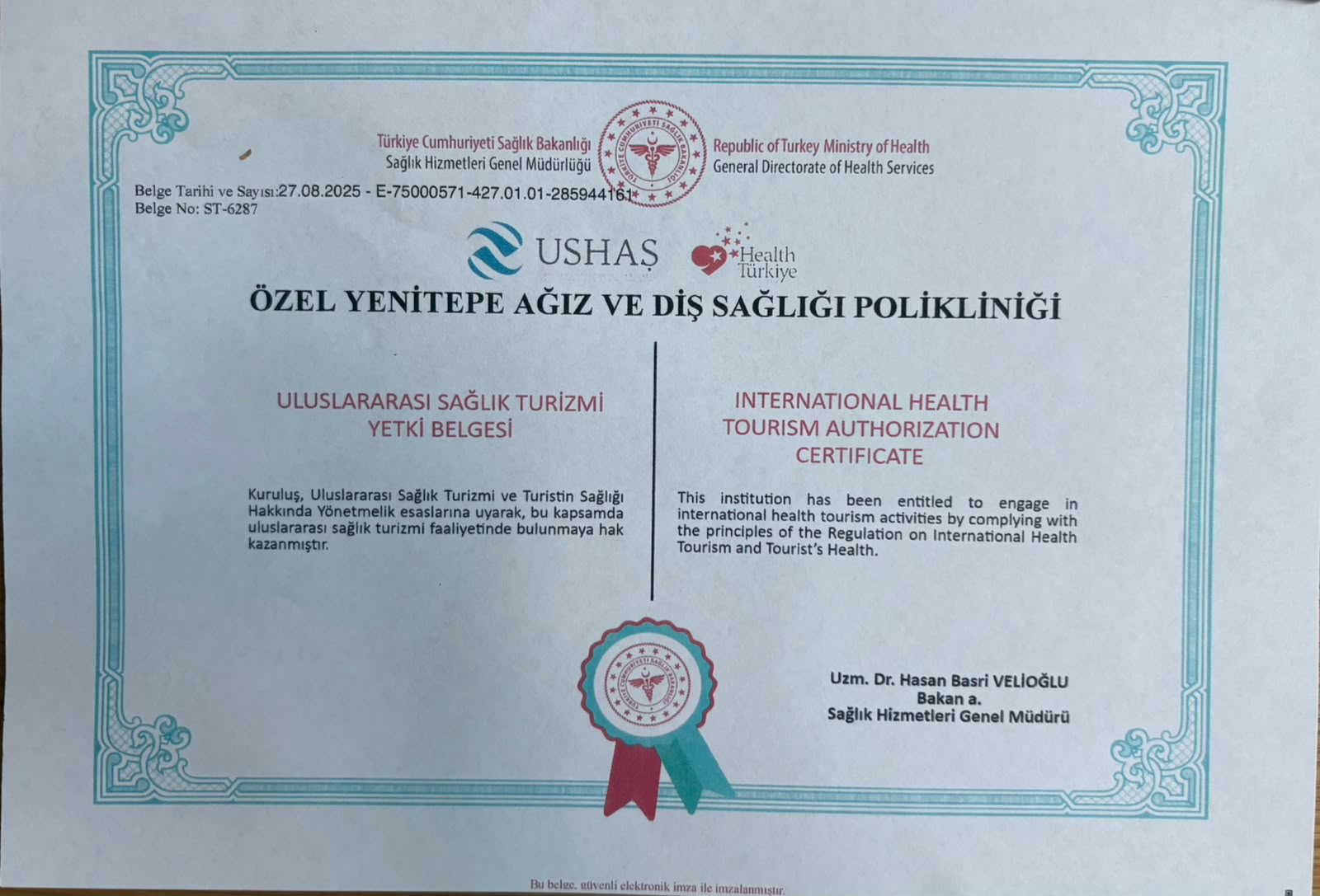 Turizm Belgesi